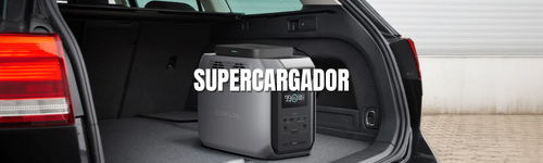 Supercargador EcoFlow para vehículo en el maletero de auto, Voltaichile tienda