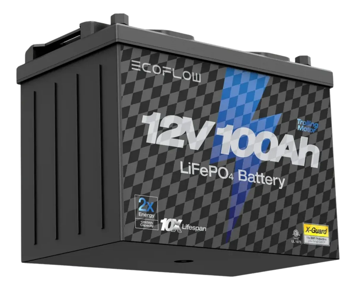 EcoFlow Bateria Litio 12V 100Ah Ecoflow